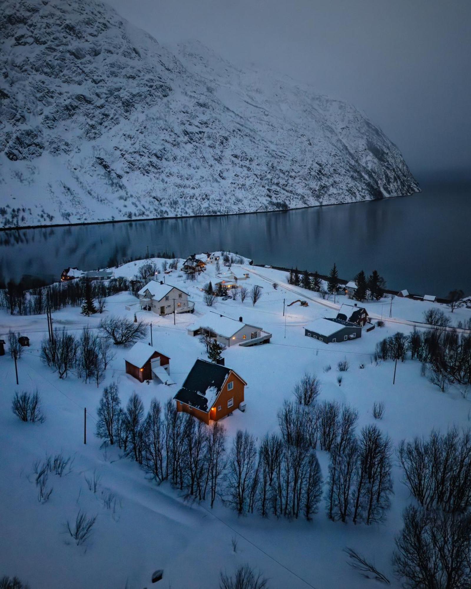 Вилла Lyngen Aurora House Koppangen Экстерьер фото