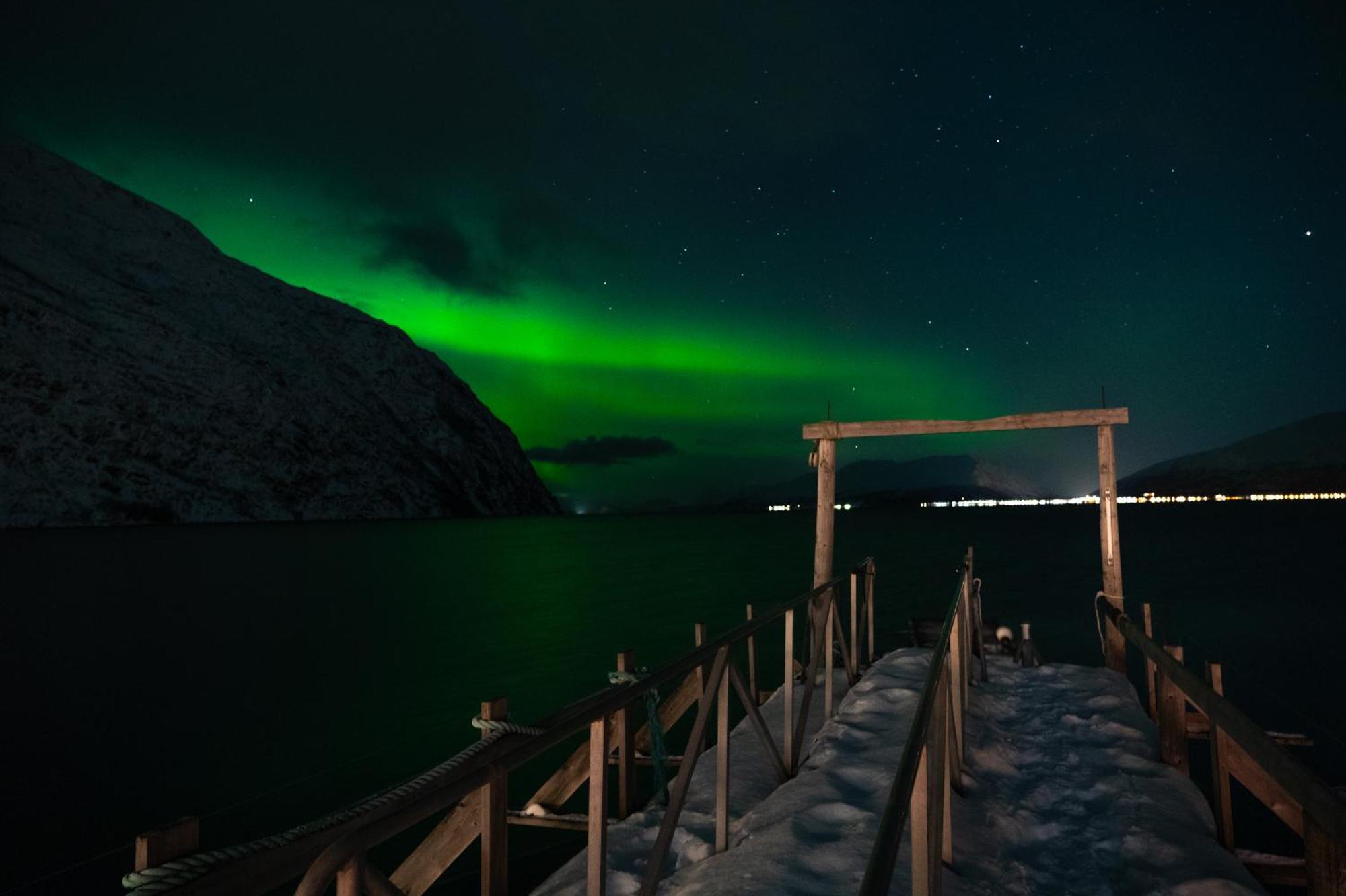 Вилла Lyngen Aurora House Koppangen Экстерьер фото